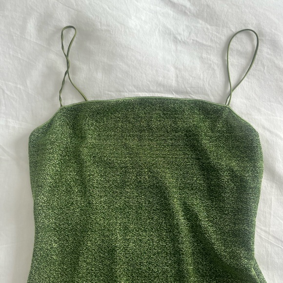 Oséree Lumière Plumage lurex minidress - Picture 8 of 15